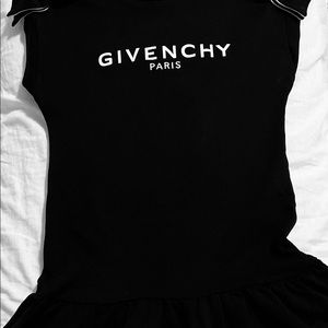 Toddler girl authentic Givenchy dress (black/white)